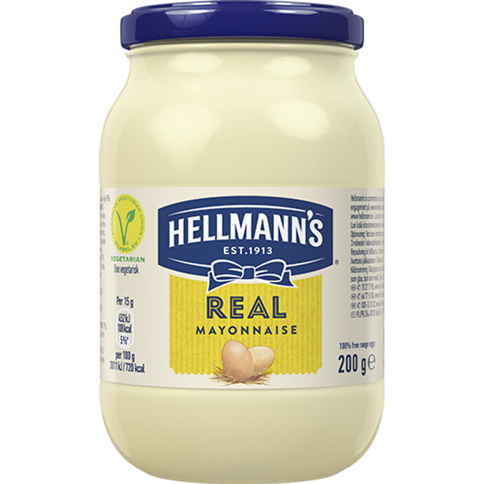 Hellmann's Real Mayonnaise 200 g