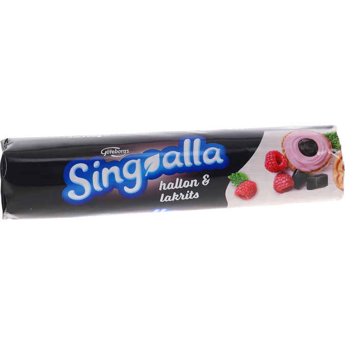 Göteborgs Singoalla Hindbær & Lakrids Småkager 190 g