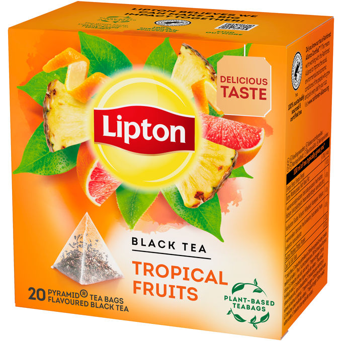 Lipton Svart Te Tropical Fruit