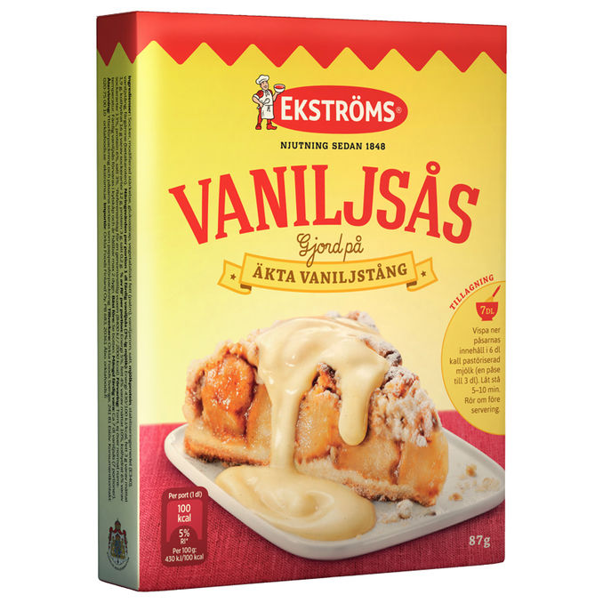 Ekströms 2 x Vaniljsås