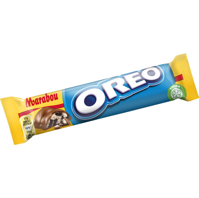 Läs mer om Marabou Mjölkchoklad Oreo