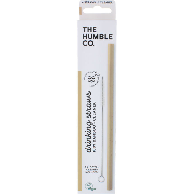 The Humble Co. Genanvendelige Sugerør 4-pak