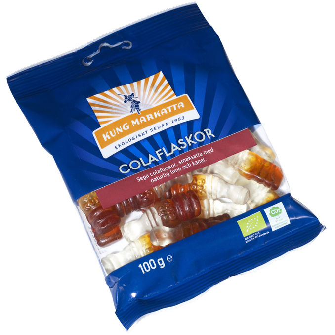Kung Markatta Godis Colaflaskor Eko