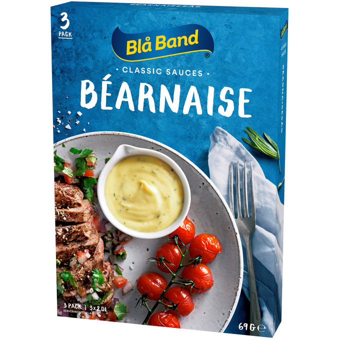 Blå Band 2 x Bearnaisesauce 3 Breve