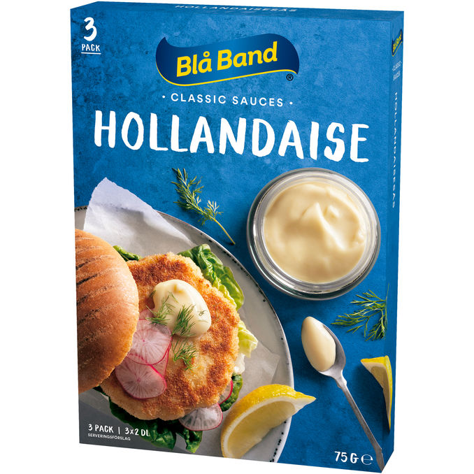 Blå Band 3 x Hollandaisesauce 3-pak