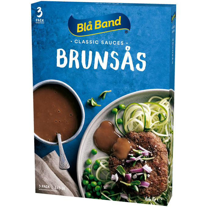 Blå Band 2 x Brun Sauce 3-pak