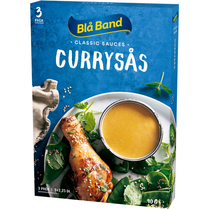 Blå Band 2 x Karrysauce 3 Breve