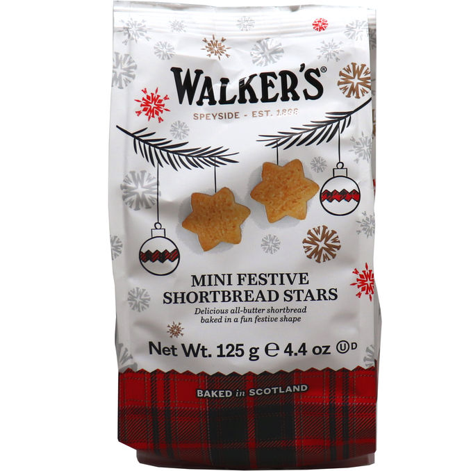 Walker's Mördegskakor Festive Stars