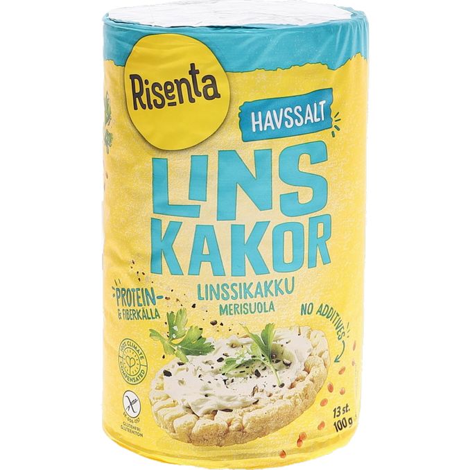 Risenta Hørfrøkager m. Havssalt
