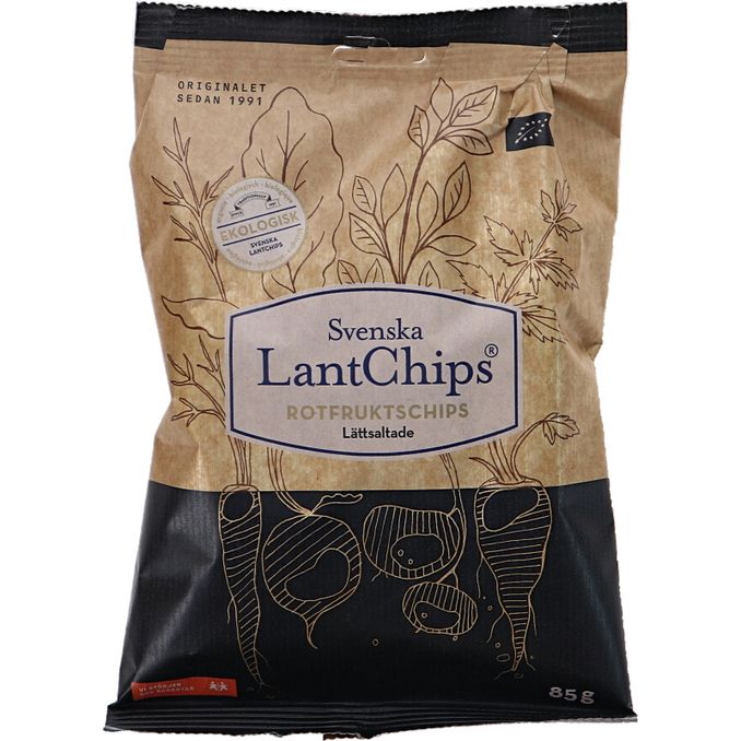 Svenska LantChips Rodfrugt Chips Økologiske