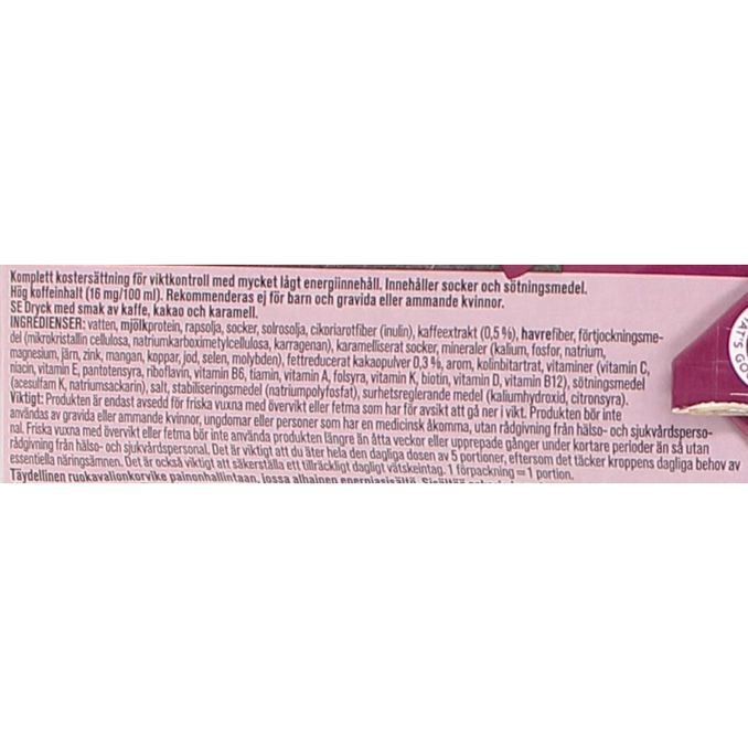 Naturdiet Måltidsersättning Caffè Mocha 12-pack