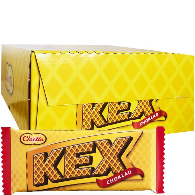 Cloetta Kex Chokoladebarer 48-pak 