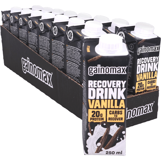 Gainomax Proteindryck Recovery Vanilla 16-pack