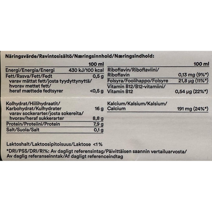 Gainomax Proteindryck Hallon 16-pack