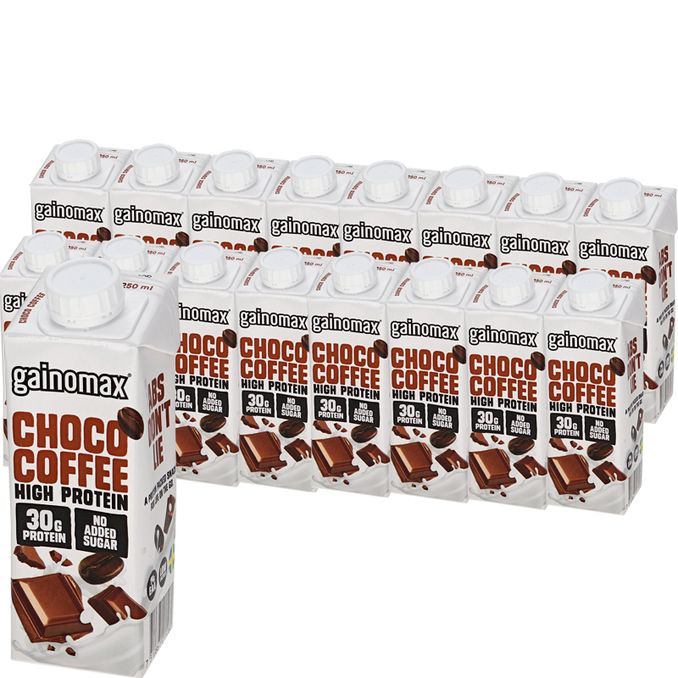 Gainomax Proteindryck Choco Coffee 16-pack