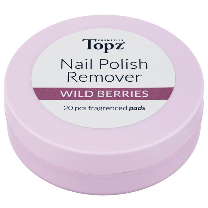 Topz Nagellacksborttagningspads Wild Berries