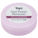 Topz Nagellacksborttagningspads Wild Berries 