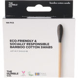 The Humble Co. Bomullspinnar Humble Svart 100-pack