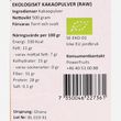 Powerfruits Kakaopulver Eko 