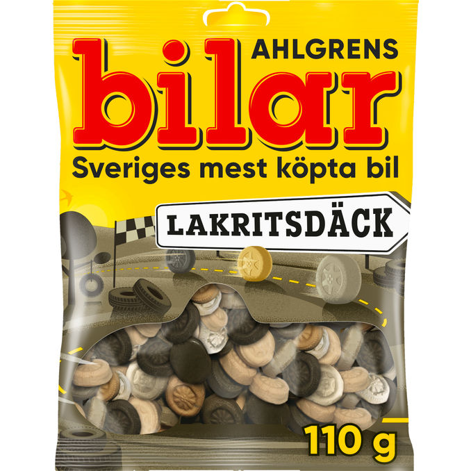 Läs mer om 2 x Ahlgrens Bilar Lakritsdäck