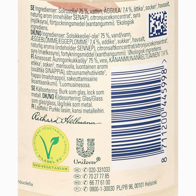 Hellmann's Majonnäs Eko