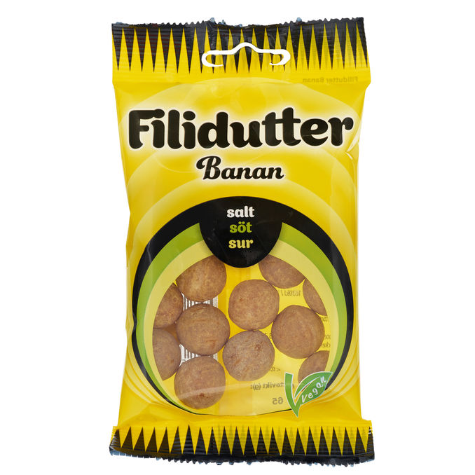 konfekta Lakrids Filidutter m. Banan