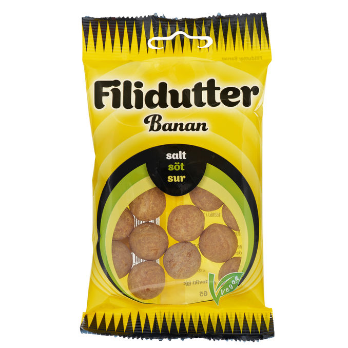 konfekta Filidutter Lakrits Banan