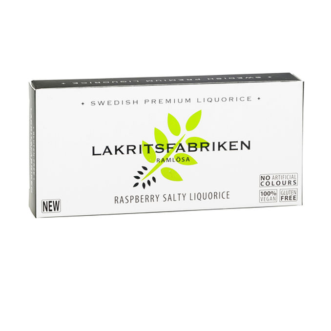 Lakritsfabriken Saltlakrits Hallon 