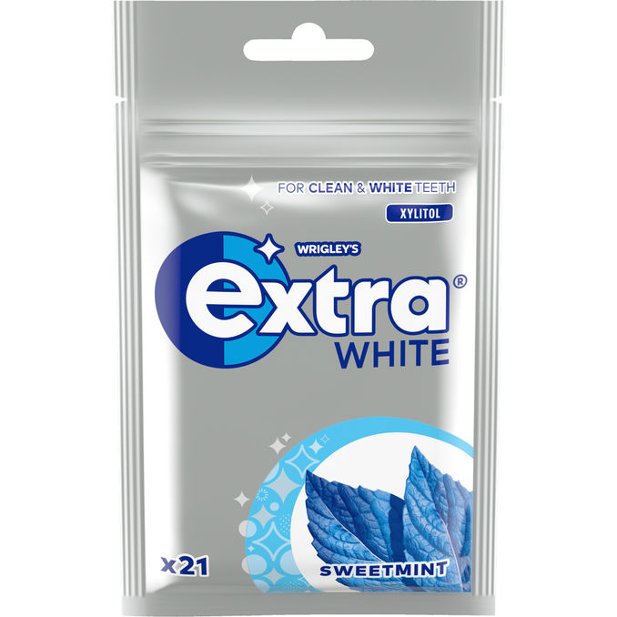Extra Tyggegummi White Sweet Mint 29g