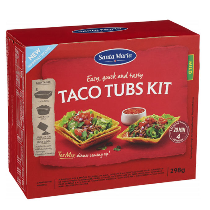 Santa Maria Taco Tubs Kit 