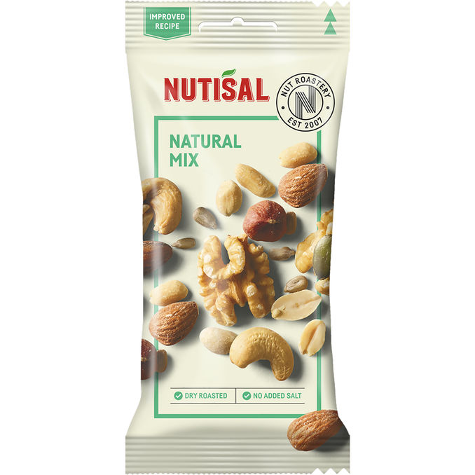 Läs mer om Nutisal 2 x Nötmix Dry Roasted