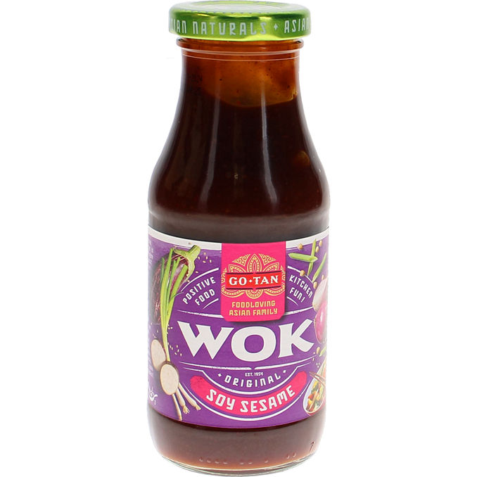 Go-Tan Wok-kastike Soy Sesame 