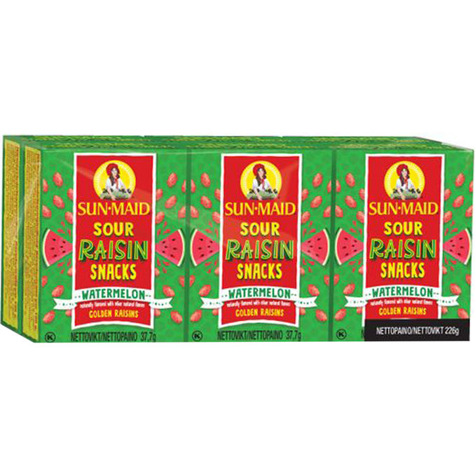 Sun Maid Rusinat Kirpeä Vesimeloni 6-pack
