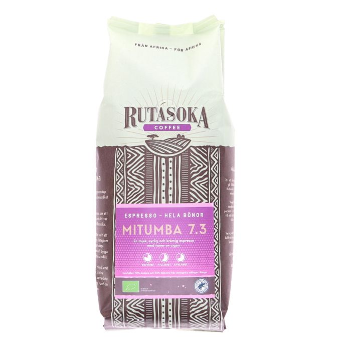 Rutasoka BIO Espresso "Mitumba", ganze Bohnen 
