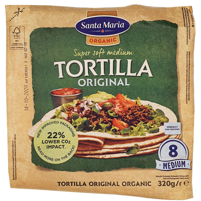 Santa Maria BIO Vollkorn Tortilla