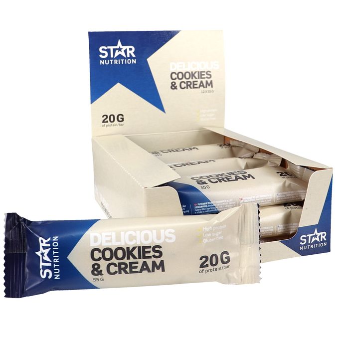 Star Nutrition Proteinbar Cookies & Dream 12-pak