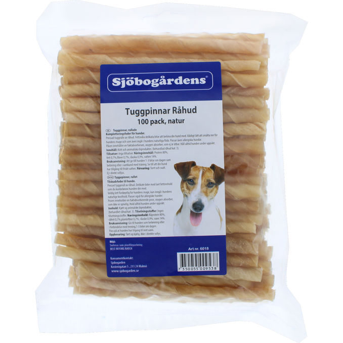 Sjöbogårdens 2 x Tyggepinde til Hunde 100 stk