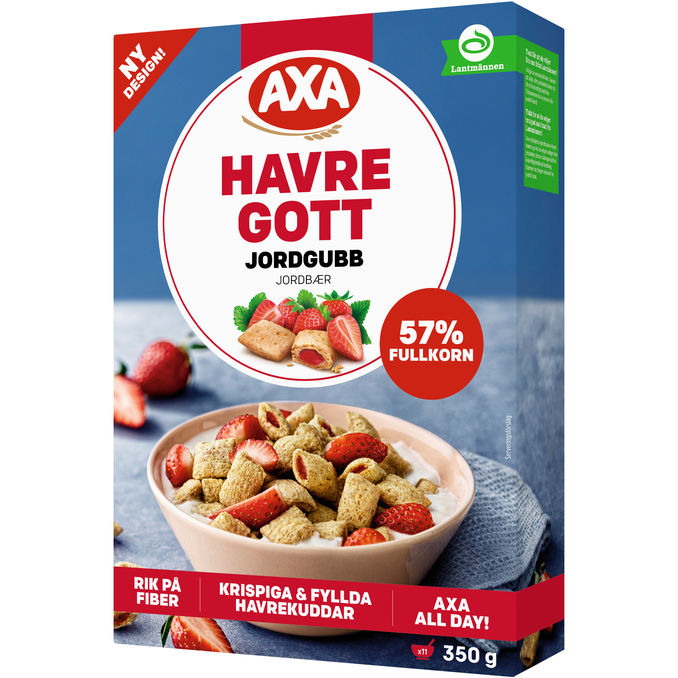 Axa Havregott Jordgubb