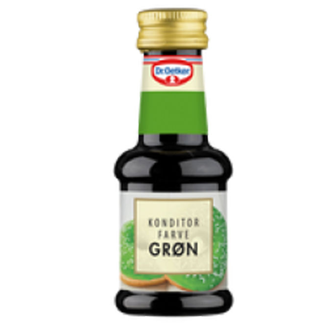 Dr. Oetker Karamellfärg Grön