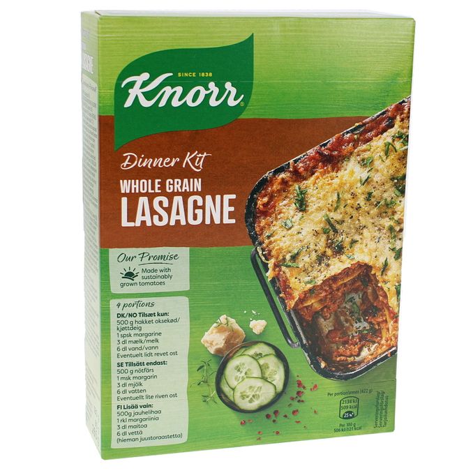 Knorr Dinnerkit Lasagne Fullkorn
