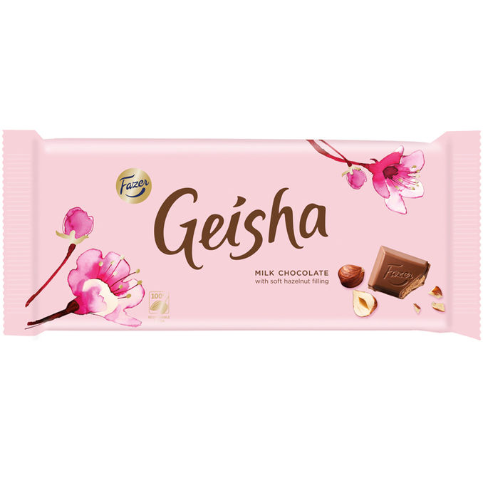 Fazer Geisha Mælkechokolade