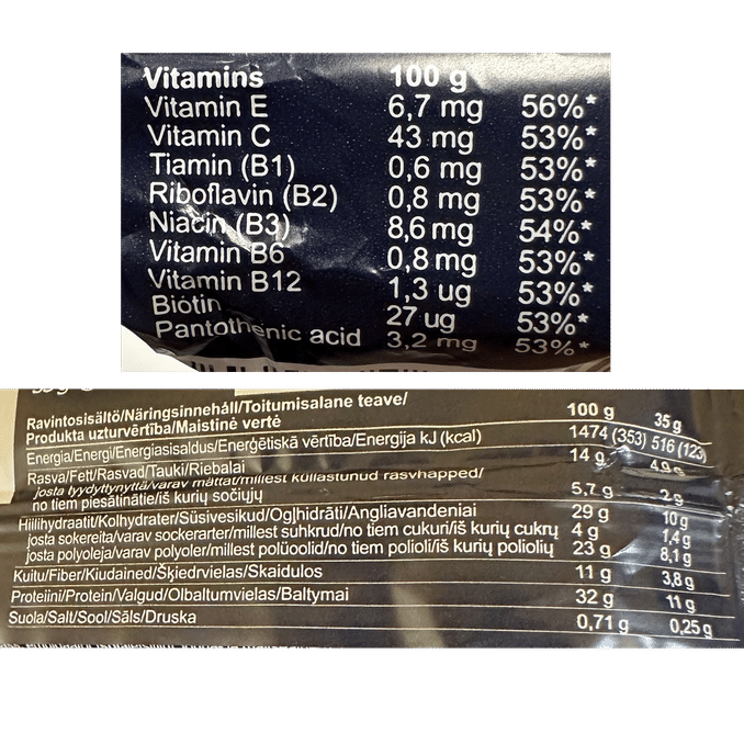 Puls Nutrition Proteiinipatukat Bite Maapähkinä 24-pack