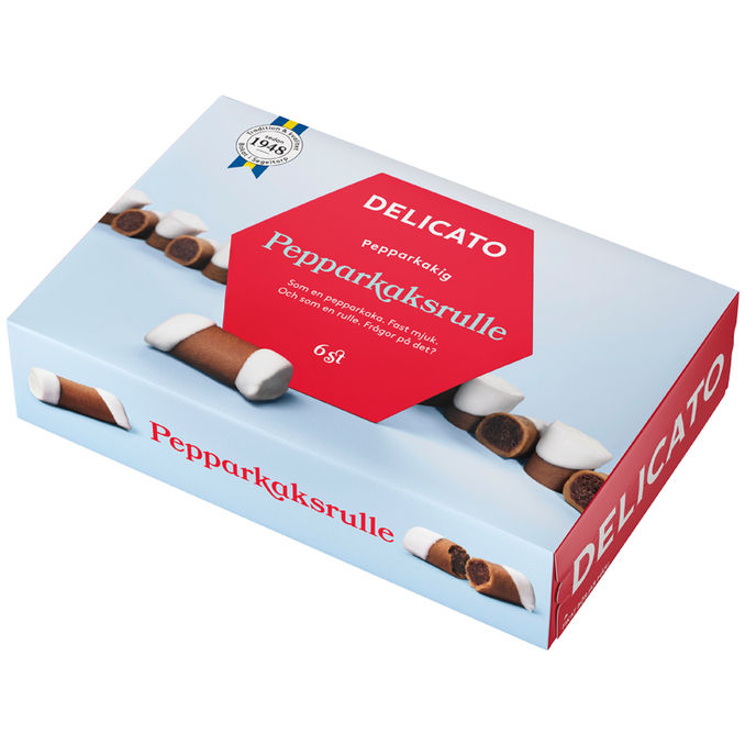 Delicato 2 x Pepparkaksrulle 6-pack