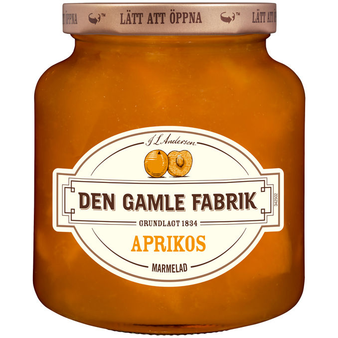 Den gamle fabrik Abrikosmarmelade