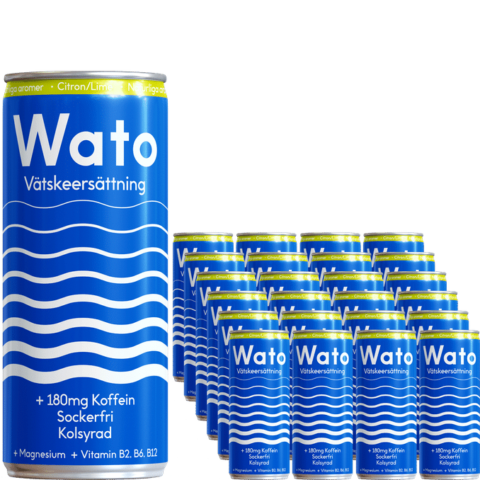 Wato Vätskeersättning Citron & Lime 24-pack