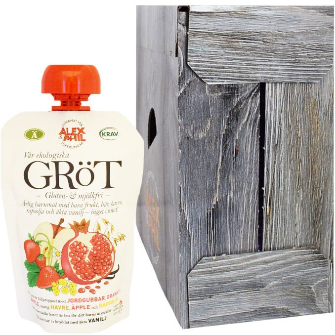 Alex & Phil Puuro Mansikka, Granaattiomena & Vanilja 5-pack