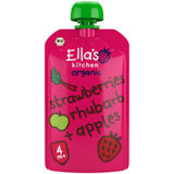 Ellas Kitchen Klämmis Jordgubb Rabarber Äpple Puré