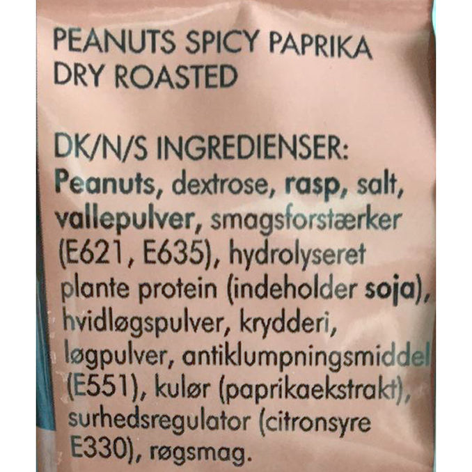Kimber Foods Peanuts Spice Paprika 15g