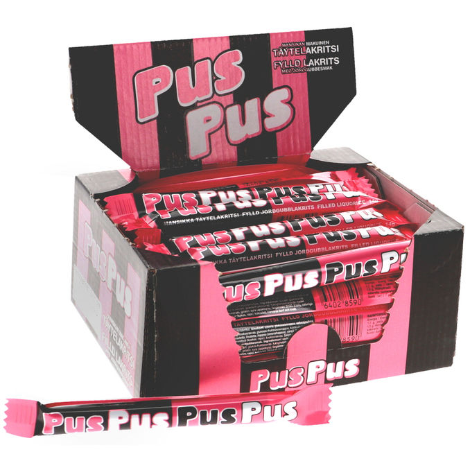 Cloetta Fylld Lakrits Jordgubb 50-pack