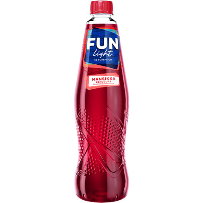 Fun Light Juomatiiviste Mansikka